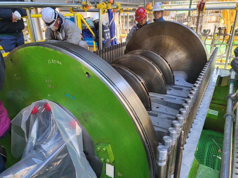 2025년 10월 4기시설 T&I 회전기계 정비작업 PKG-2,3에 대한 이미지5